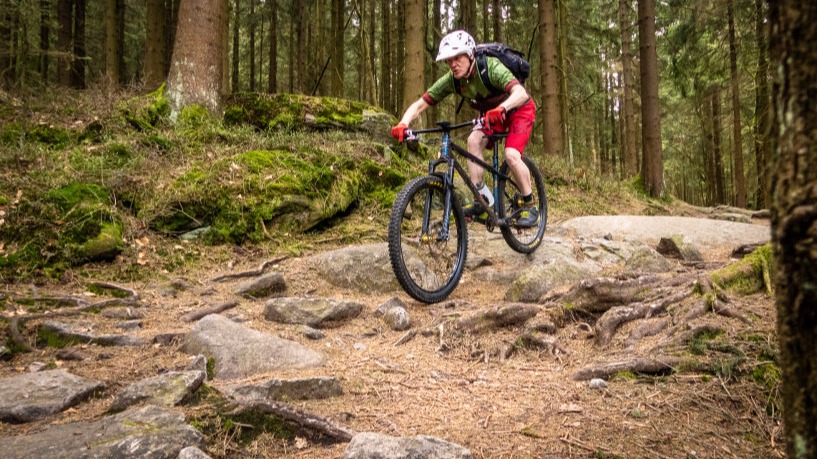 Andrew Upton mit Alpenevent